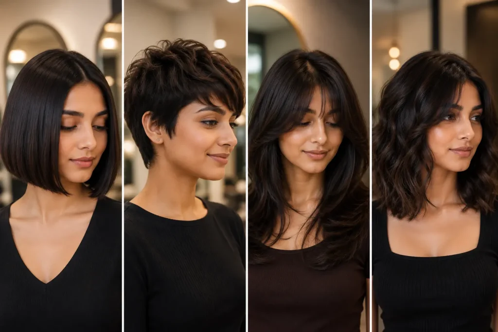 haircut at mannat makeovers